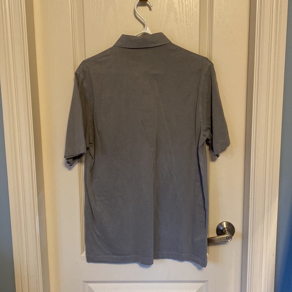 ZARA COMBINATION KNIT POLO GRAY - Picture 5 of 5